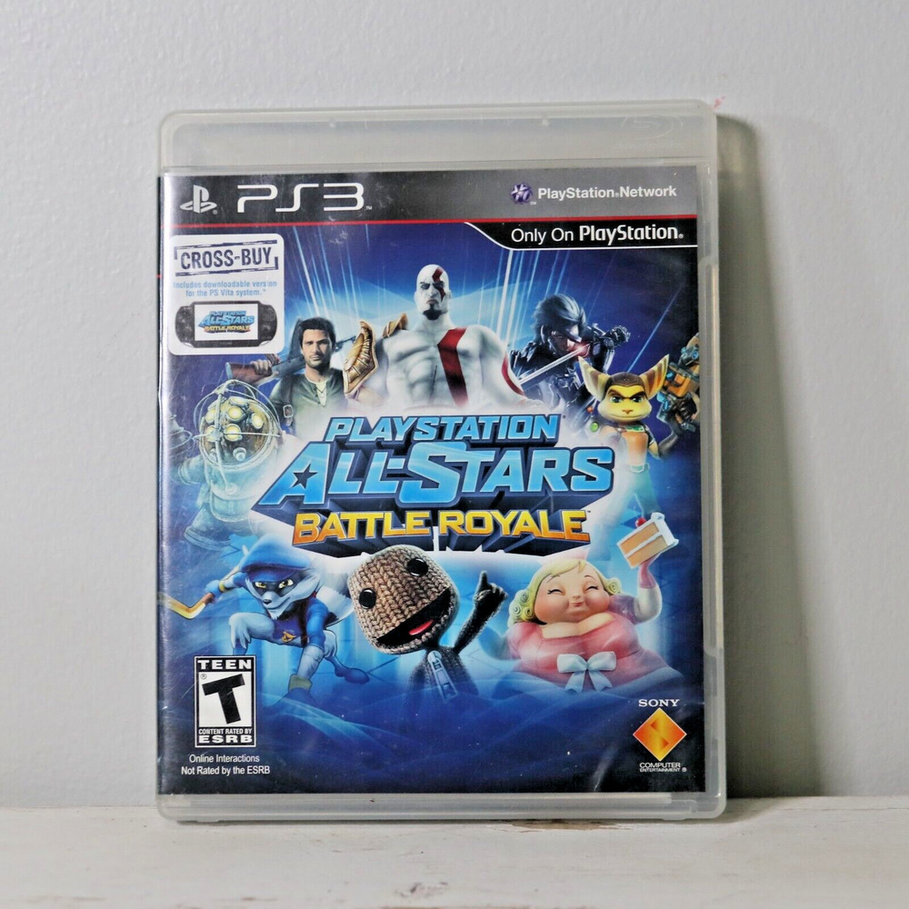 PlayStation All-Stars Battle Royale Sony PlayStation 3 PS3 VGC​​